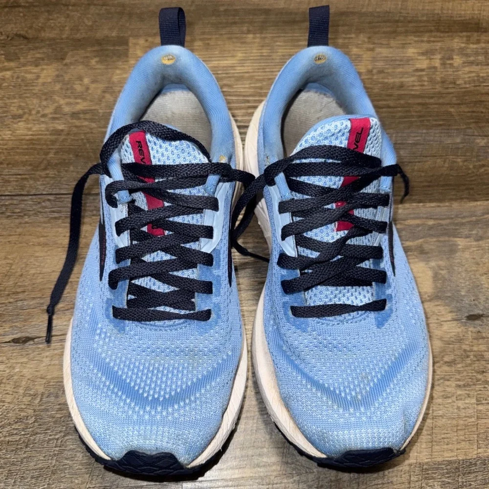 Brooks Revel 6 Women's Running Shoes - Marina Blue / Pink Lady - Size 6.5